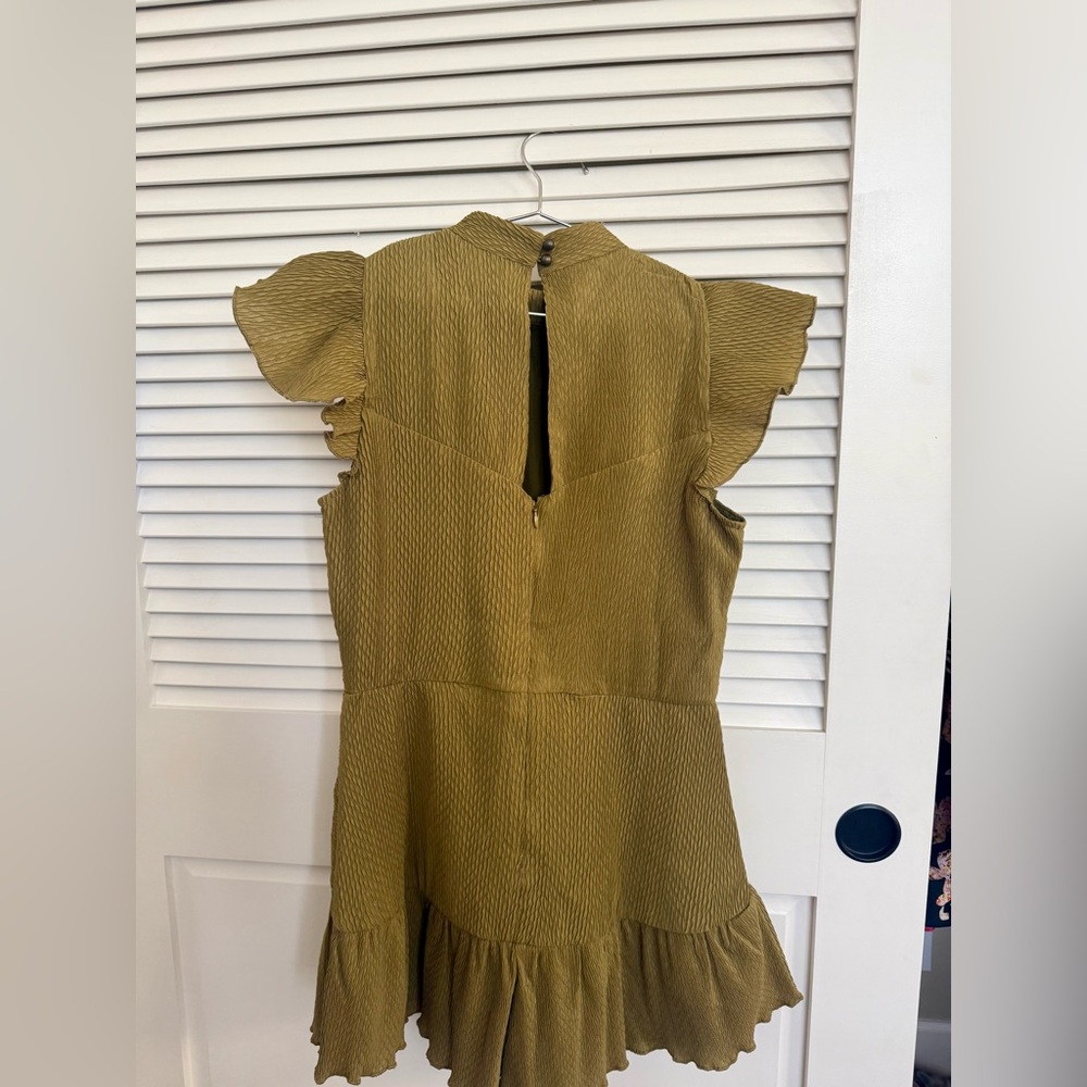SAYLOR Malissa Romper – Olive – Size M (NWOT) - Picture 5 of 6